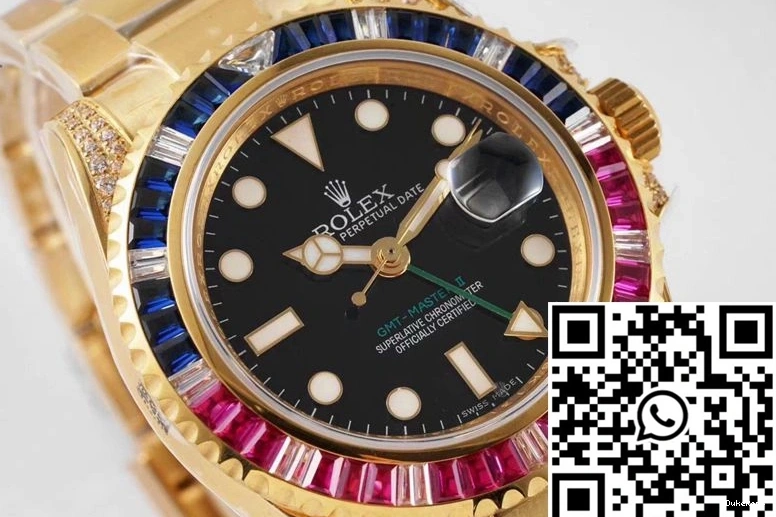 Rolex GMT Master SAru-78208 116758 Dial II ROF Factory Black 0928
